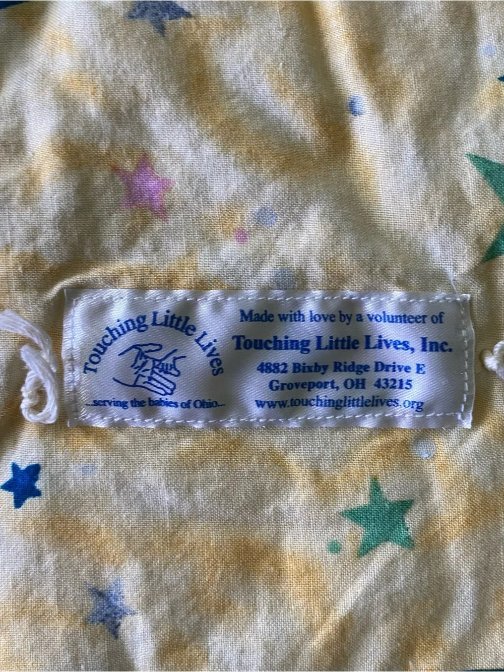 Vtg Hey Diddle Diddle Nursery Rhyme Baby Blanket Stars Cow Celestial Moon Dog